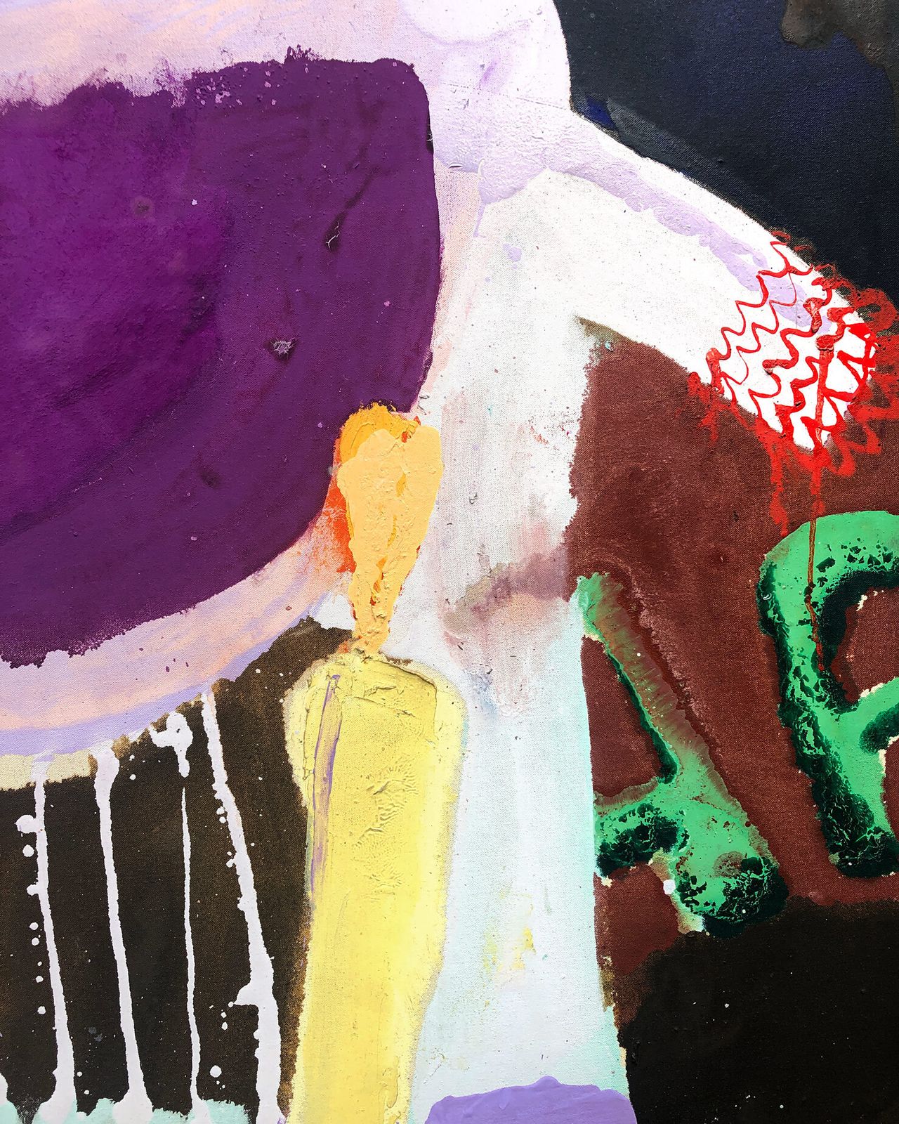 Knockout Large Contemporary Painting, Liz Arnold, photo 2400.0