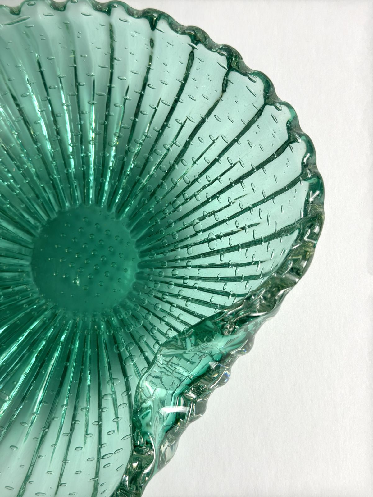Green Murano Glass Bowl By Barovier & Toso, Italy, 1960s photo furniture