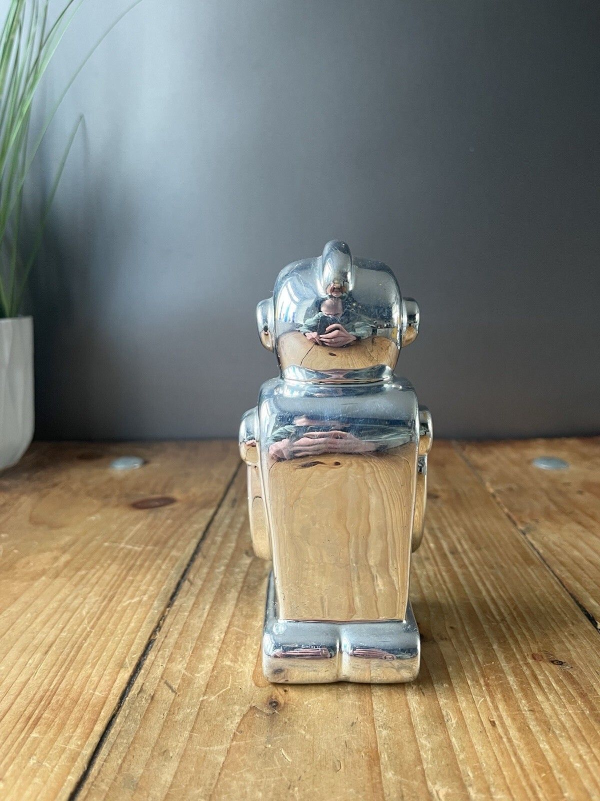 Vintage Ceramic Robot Money Box Coin Bank Space Age Retro Sci Fi Mcm Astronaut photo buy