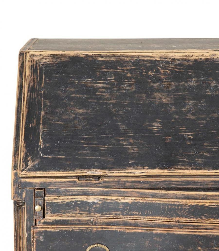 19th Century Black Swedish Bureau photo for sale