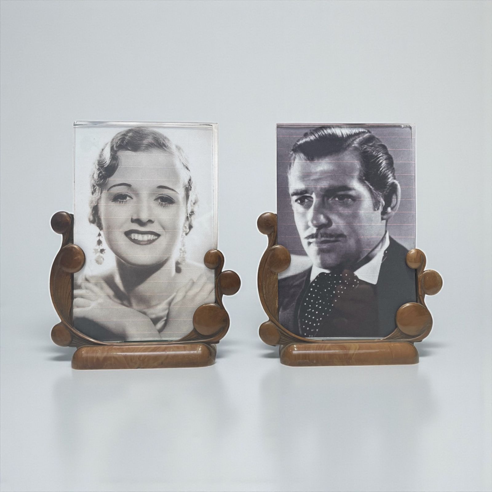 Pair Of Art Deco Photo Frames photo buy