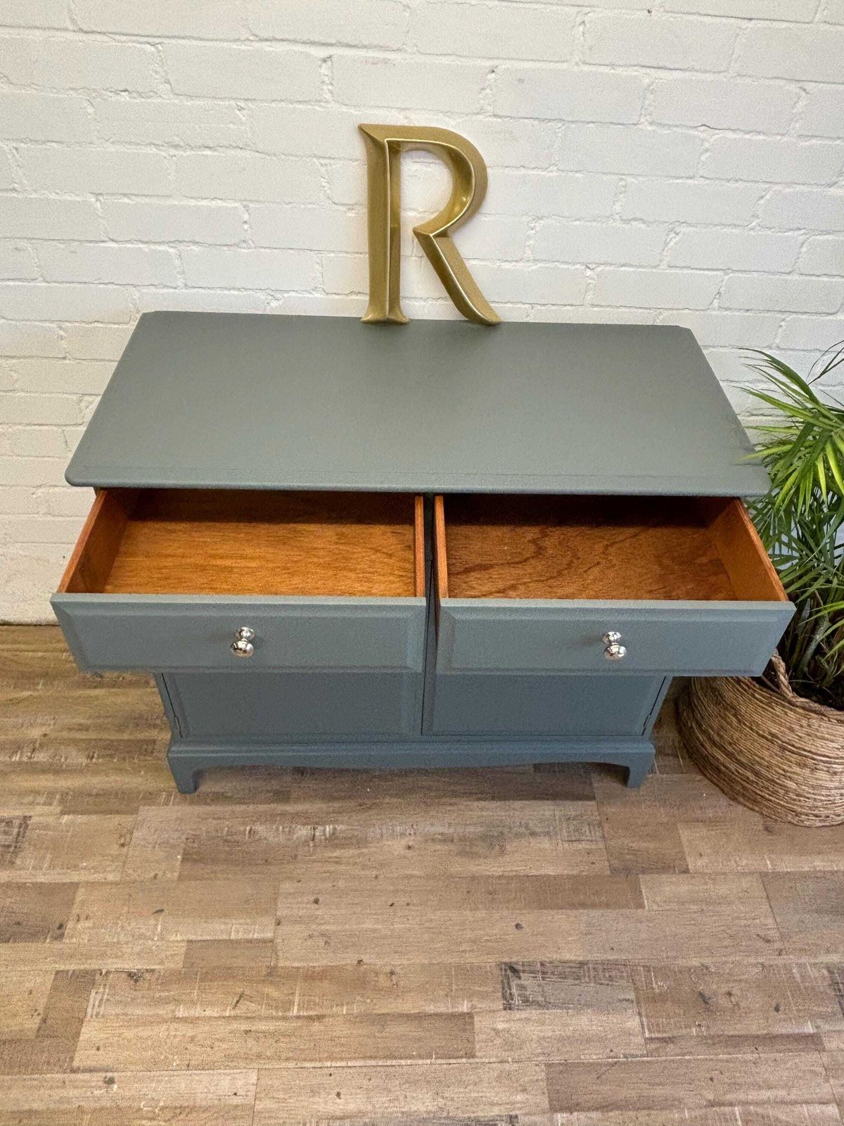 Stag Minstrel Sideboard – Painted In Livid By Little Greene photo 595.0