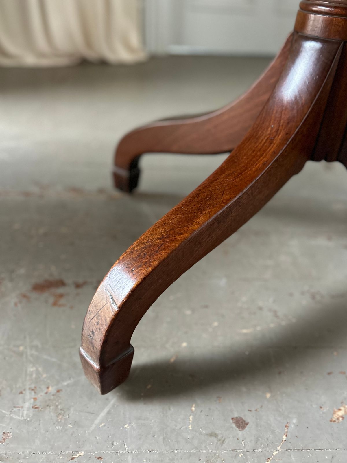 Handsome Pair Of 18th Century Mahogany Console Tables photo vintage