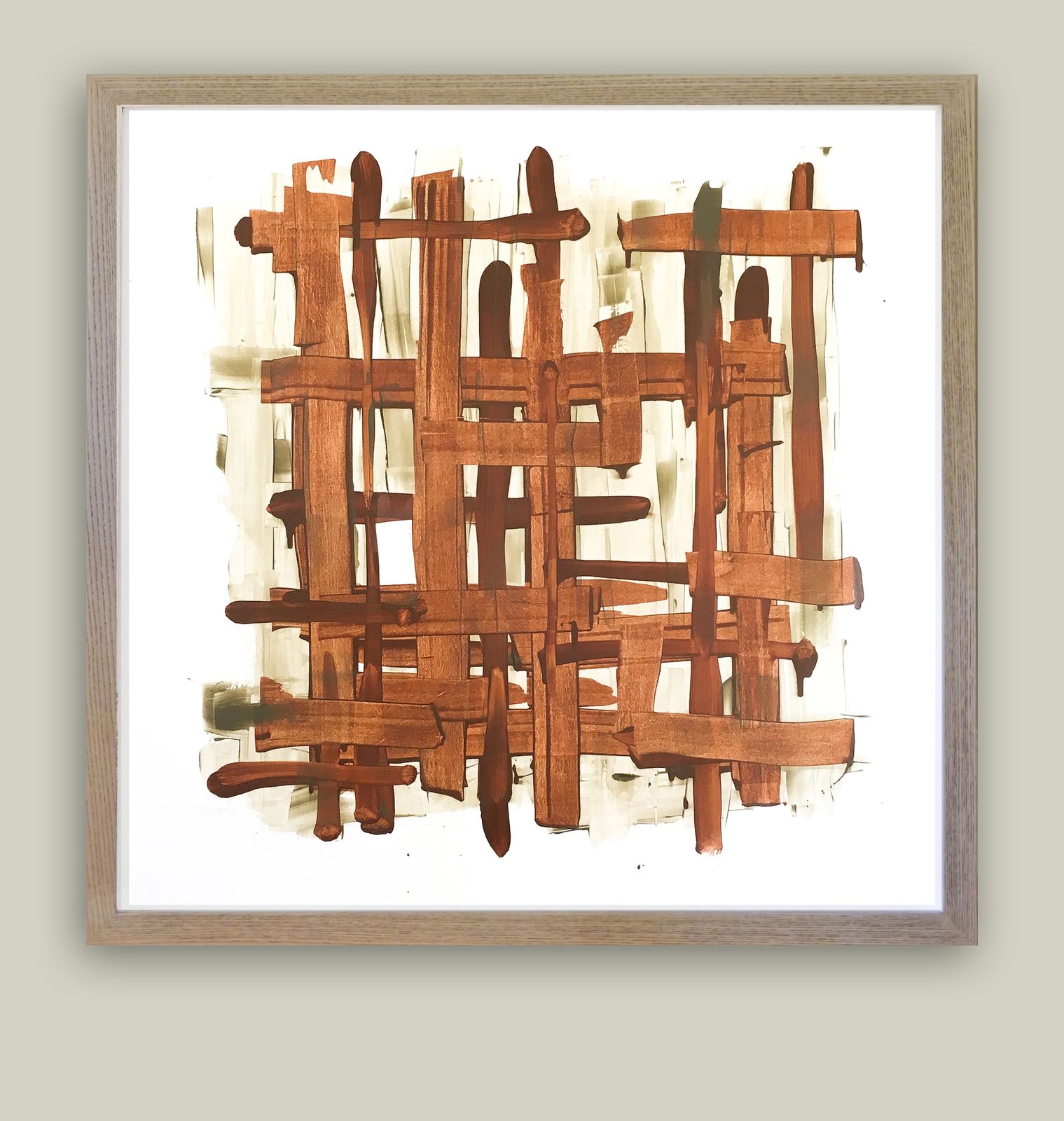 Large Contemporary Oil Painting