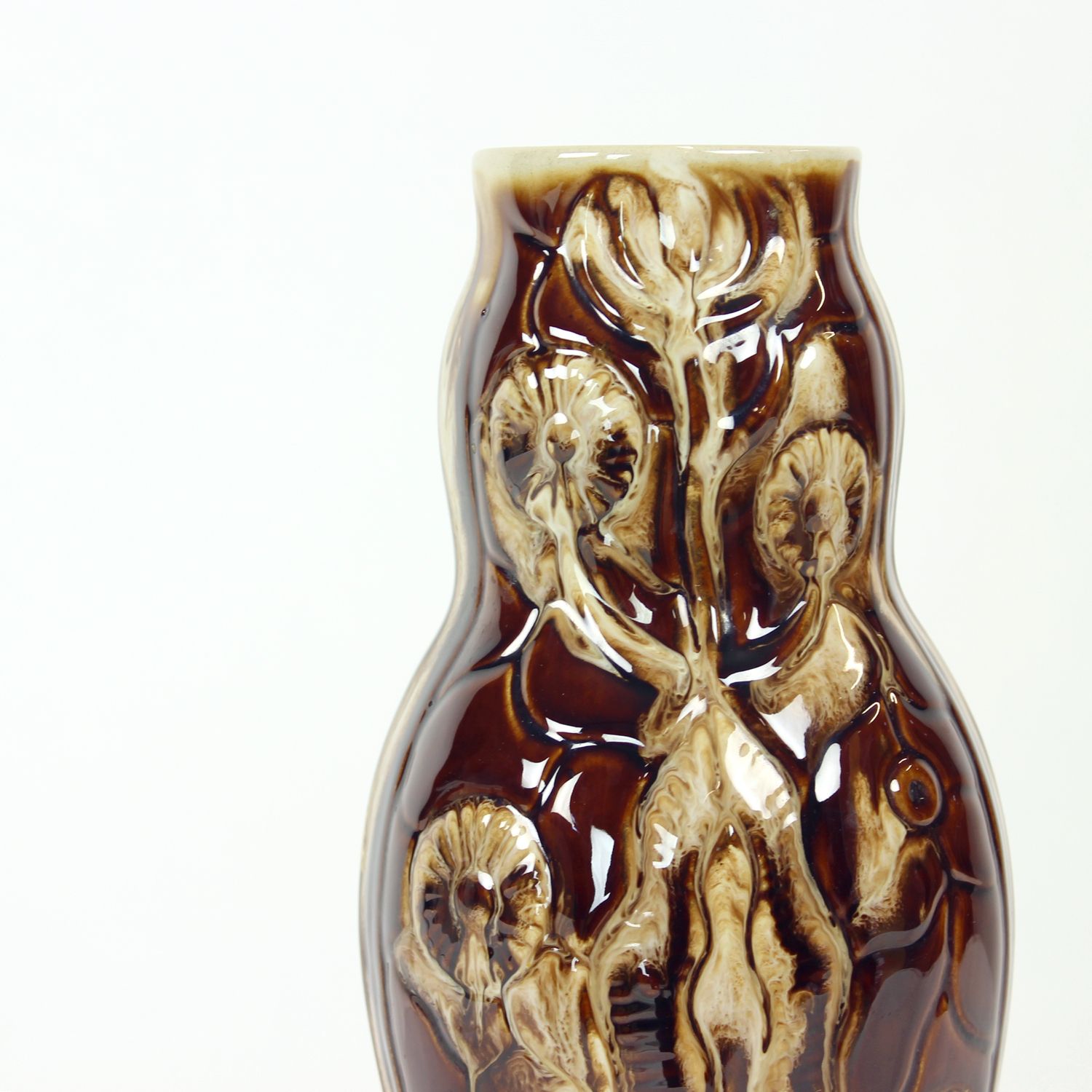 Mid Century Porcelain Trompe L’œil Vase, Czechoslovakia photo Home Decor
