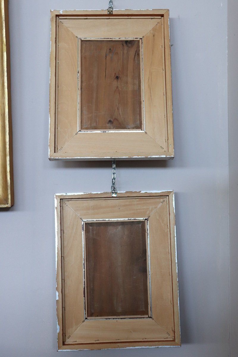 Countryside Landscapes, Oil Paintings On Board, Early 20th Century, Framed, Set Of 2 photo buy