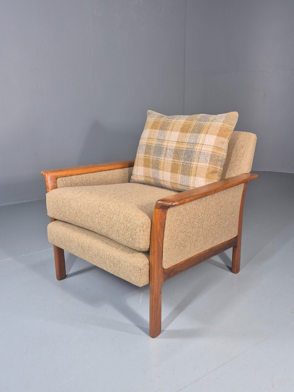 Mid Century Lounge Chair Vintage Broderna Andersson 1960s Swedish Eb11133 Mnor