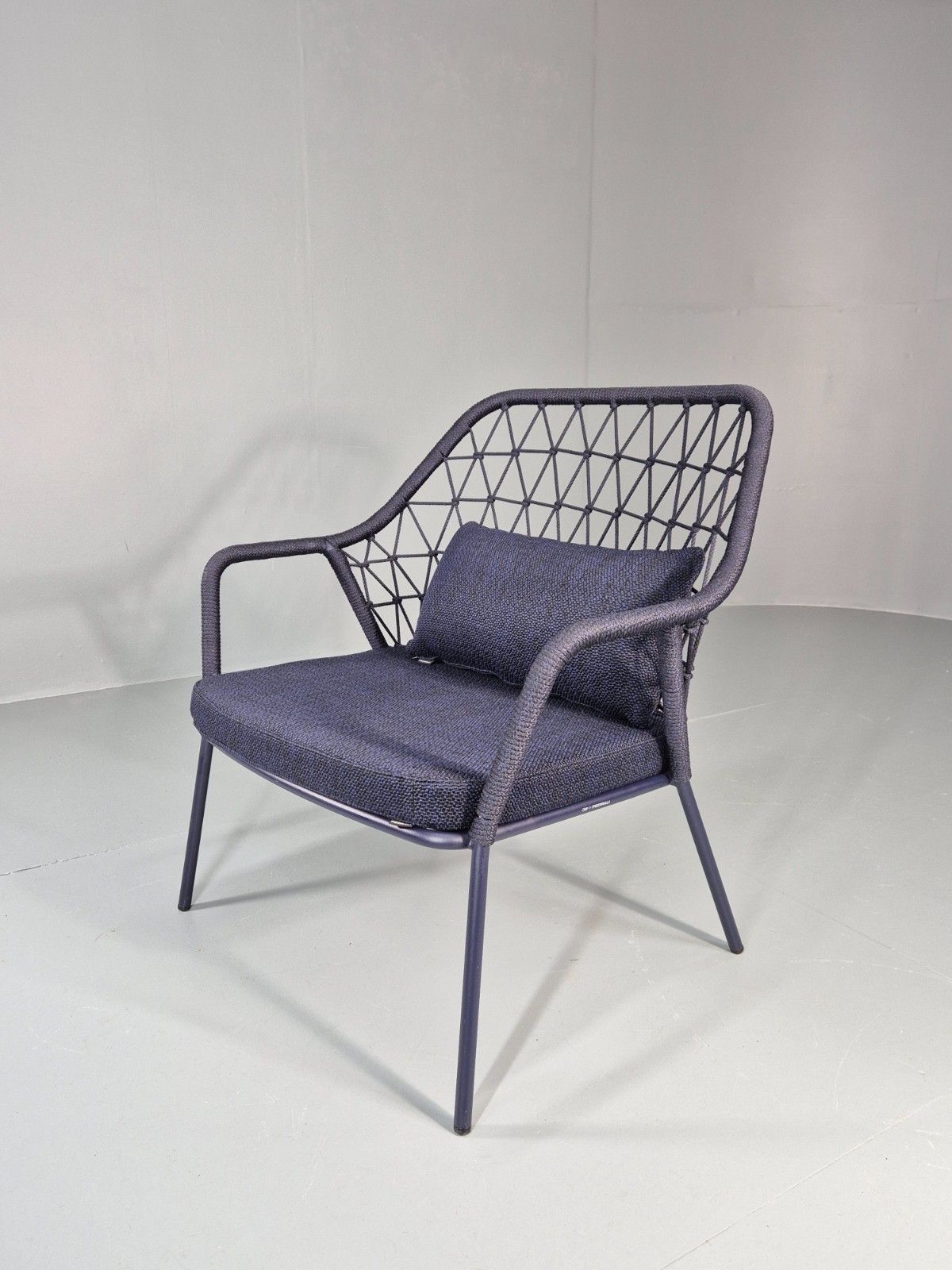 Pedrali 3679 Panarea Modern Design Chair In Blue Eb11428 Mnor