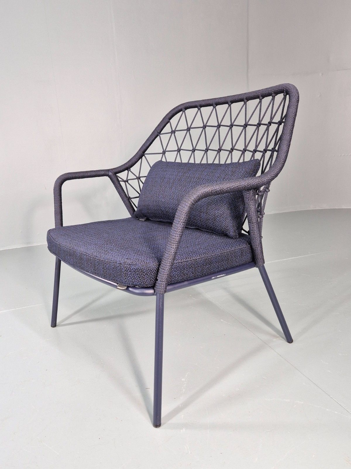 Pedrali 3679 Panarea Modern Design Chair In Blue Eb11428 Mnor photo buy