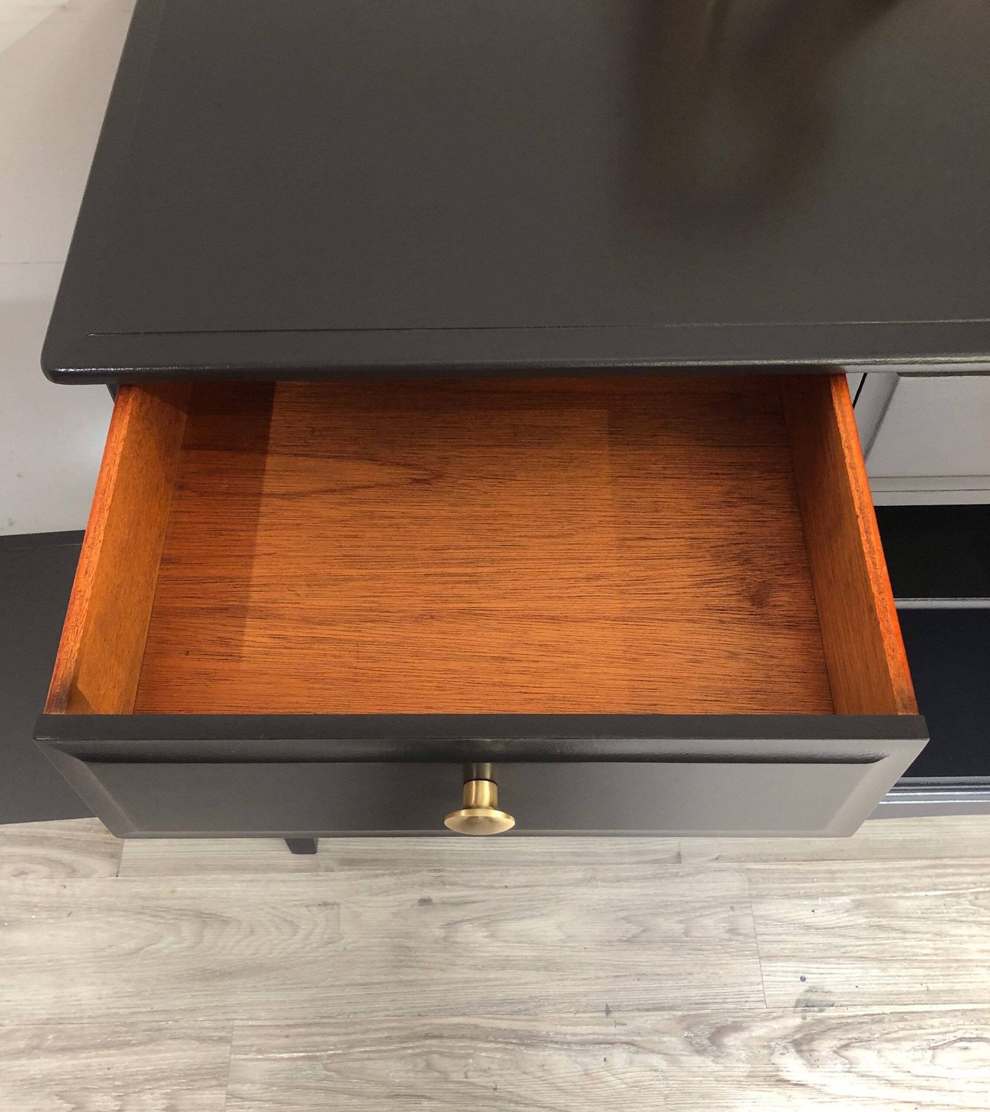 Stag Minstrel Small Sideboard Black photo for sale