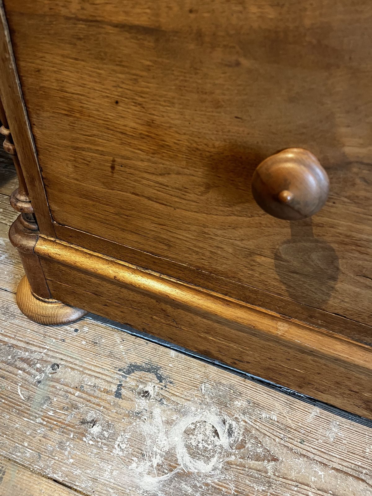 photo for sale A Victorian Decorative Fruitwood Chest Of Drawers