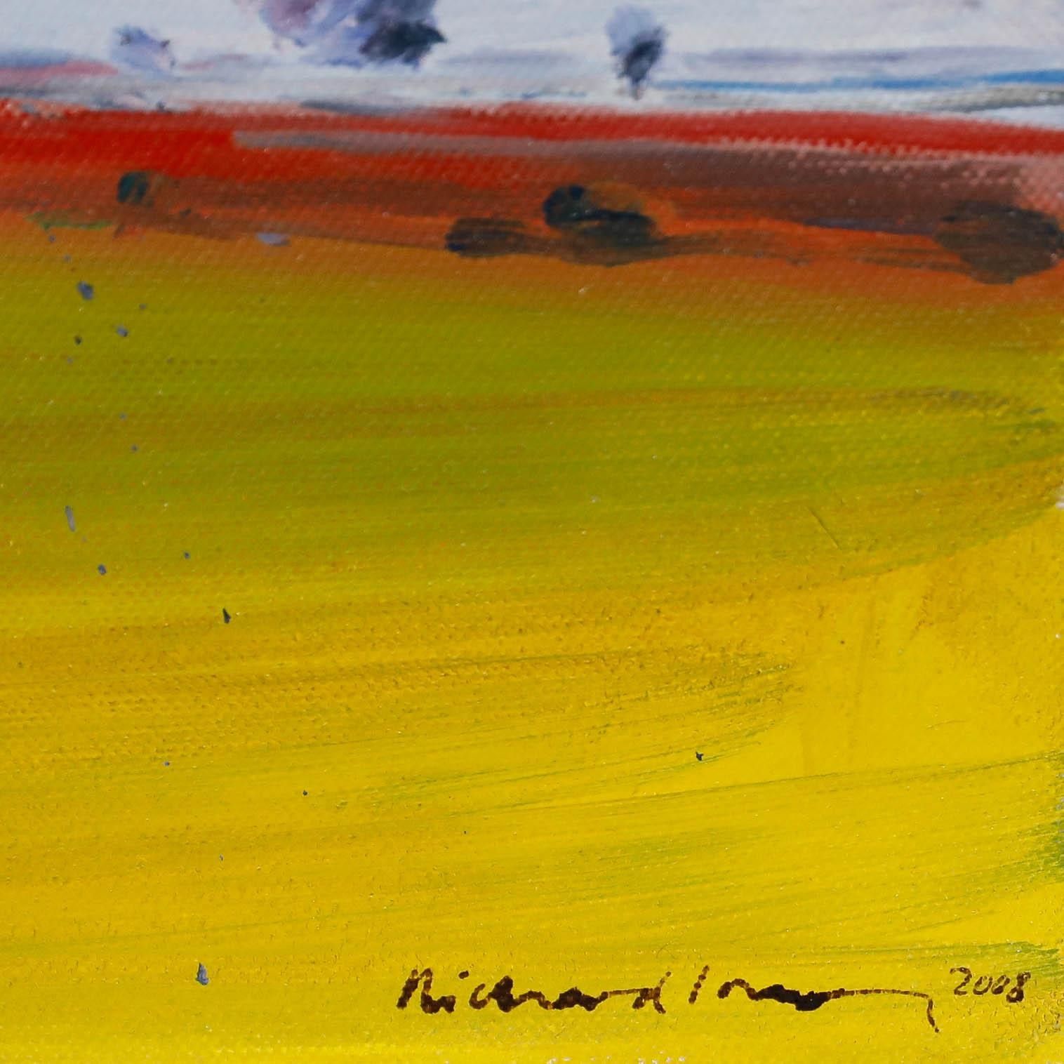 Richard J.S. Young 2008 Oil, Indian Landscape photo vinterior