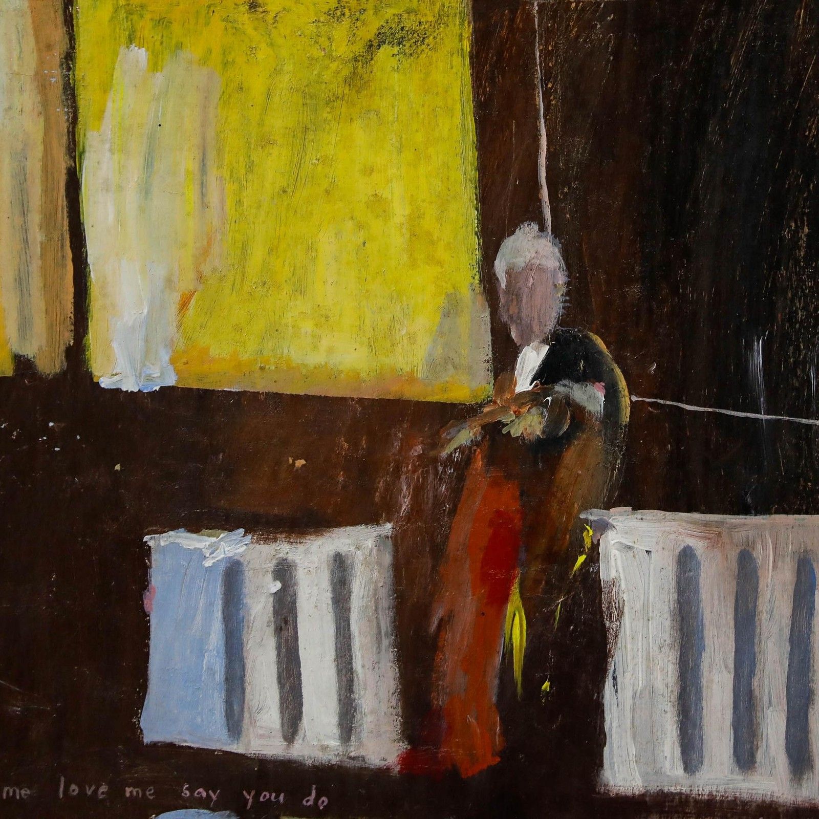 Richard J.S. Young 1984 Oil, Love Me Say You Do photo 195.0