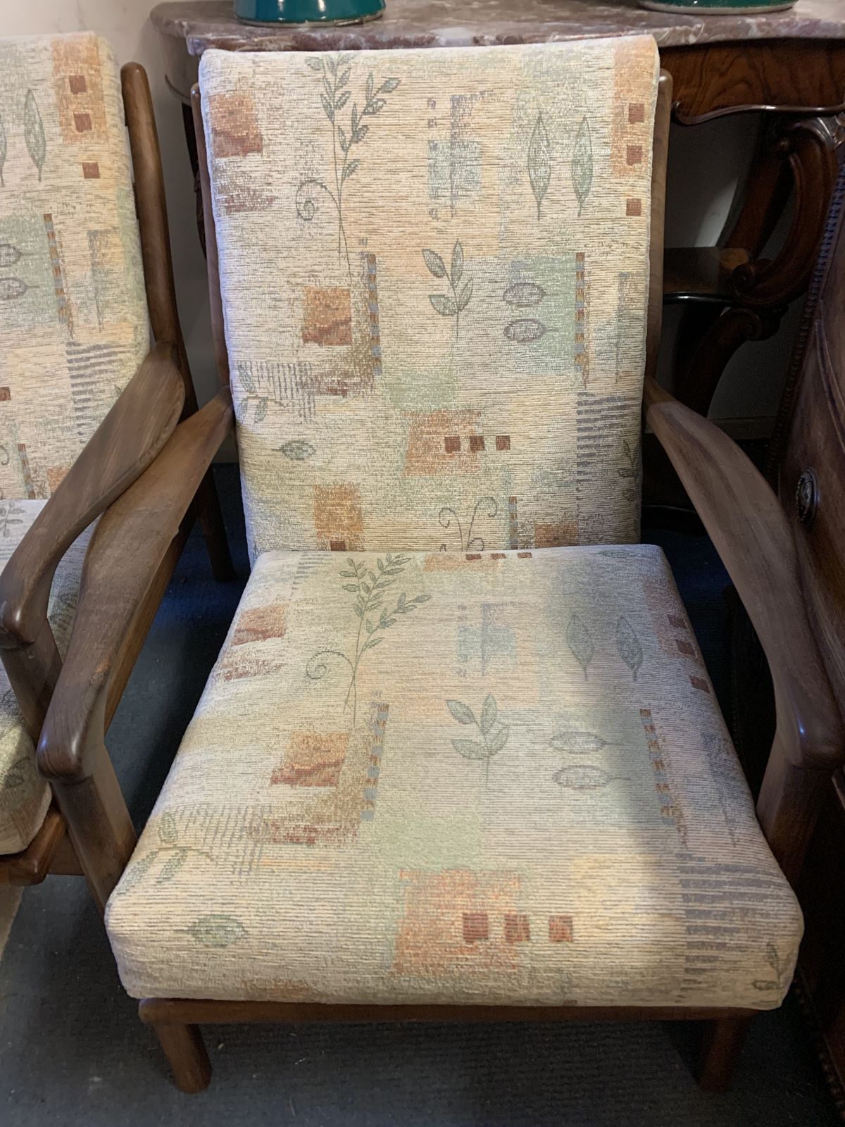 Pair Of Fireside Chairs Rw Toothill For Heals London photo for sale