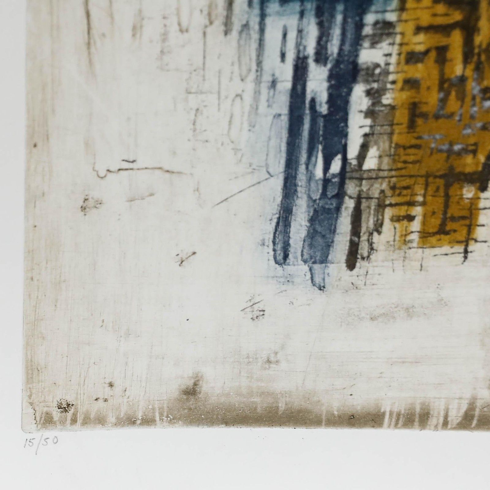 Betty Connal Peebles (1935 1999) 20th Century Collagraph, Les photo 145.0