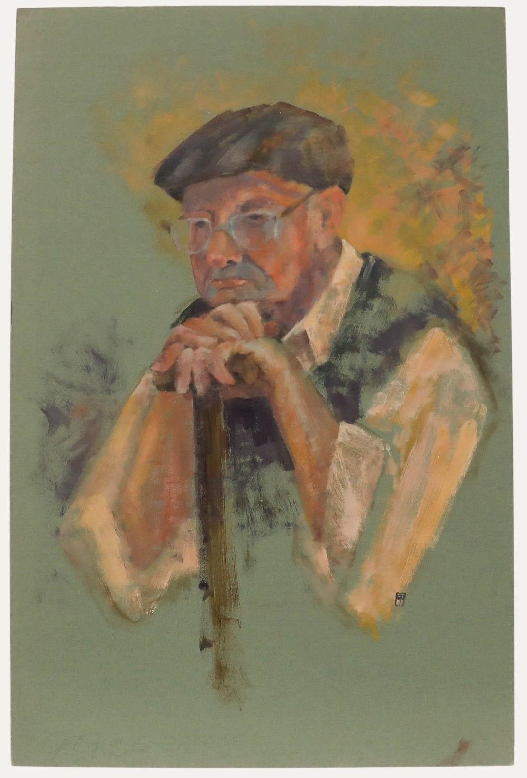 Wendy Trinder (1942 2020) 1998 Oil, George