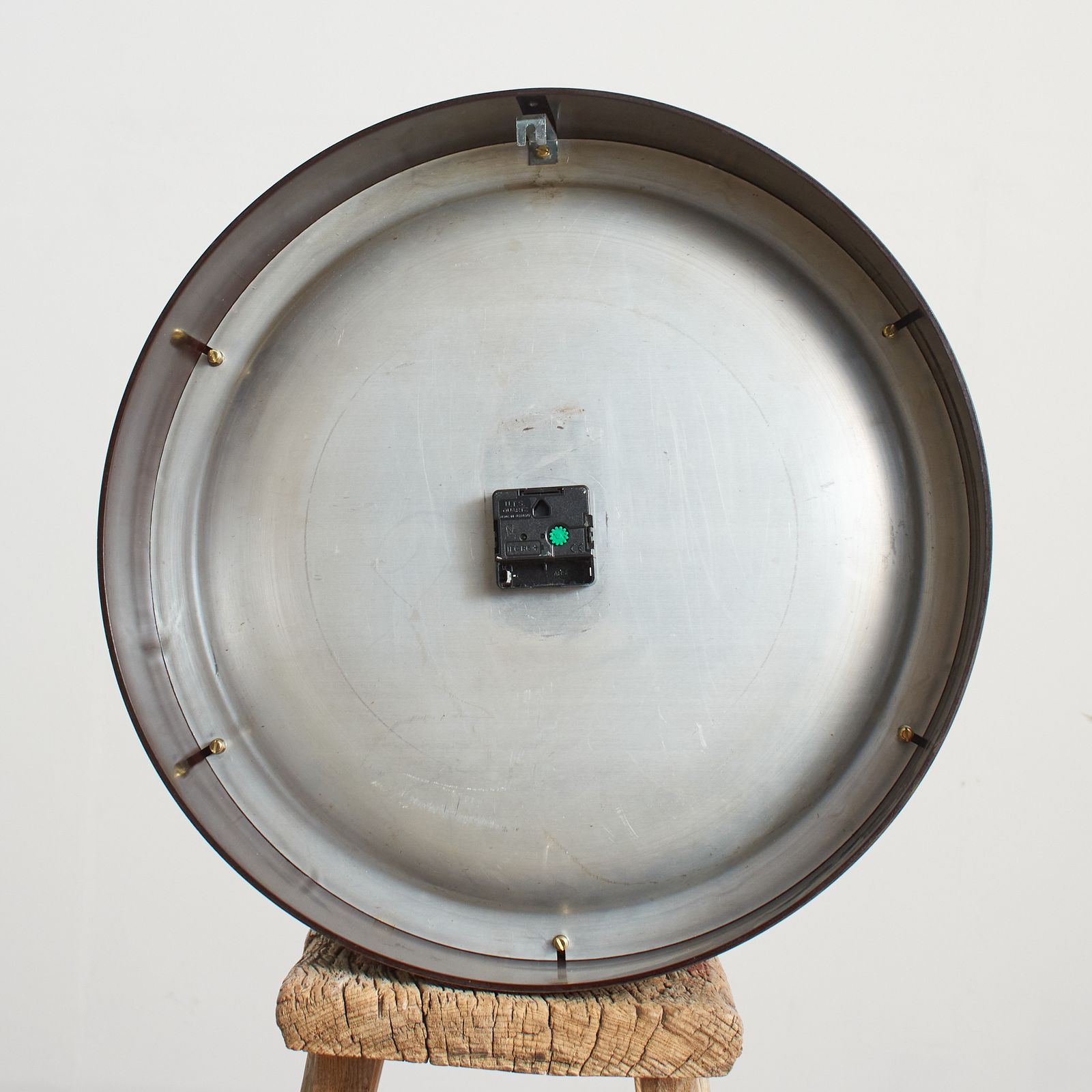 Large Round Bakelite Antique Pragotron Clock – I photo 336.0