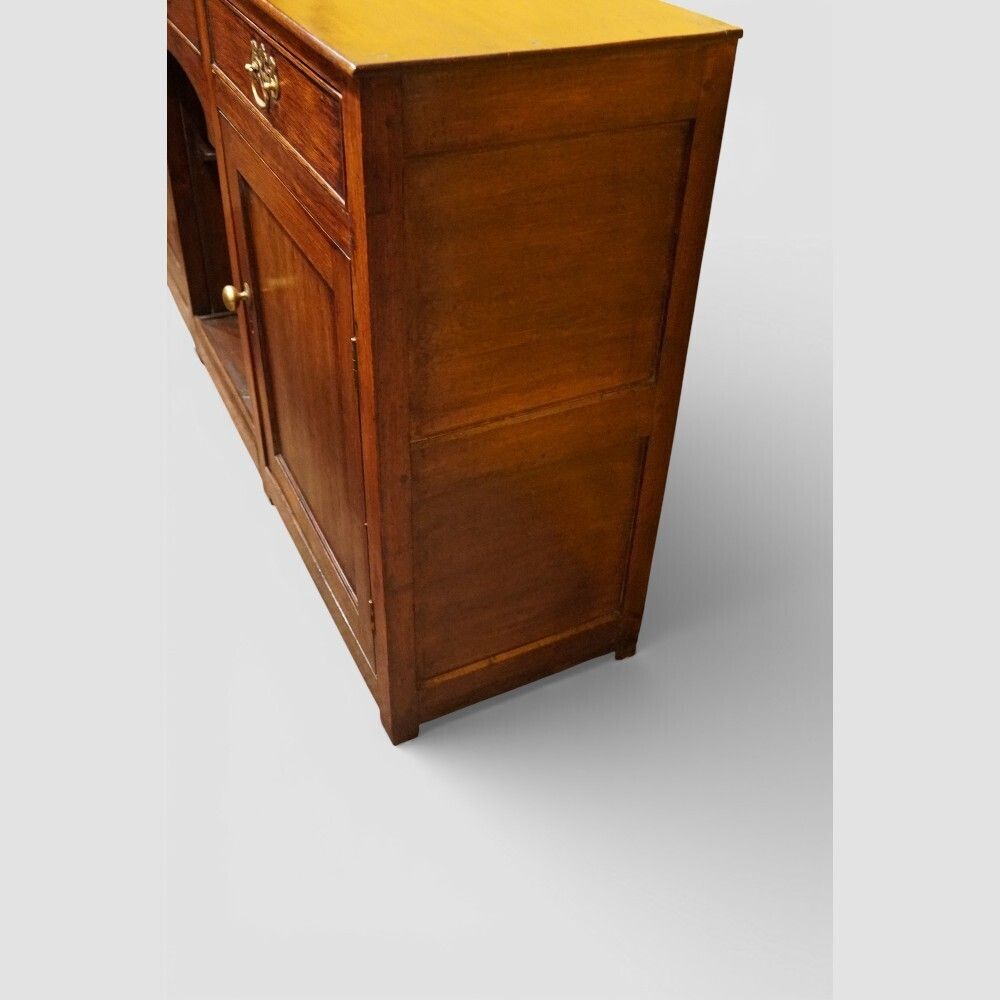 Antique Oak Dog Kennel Dresser photo vintage