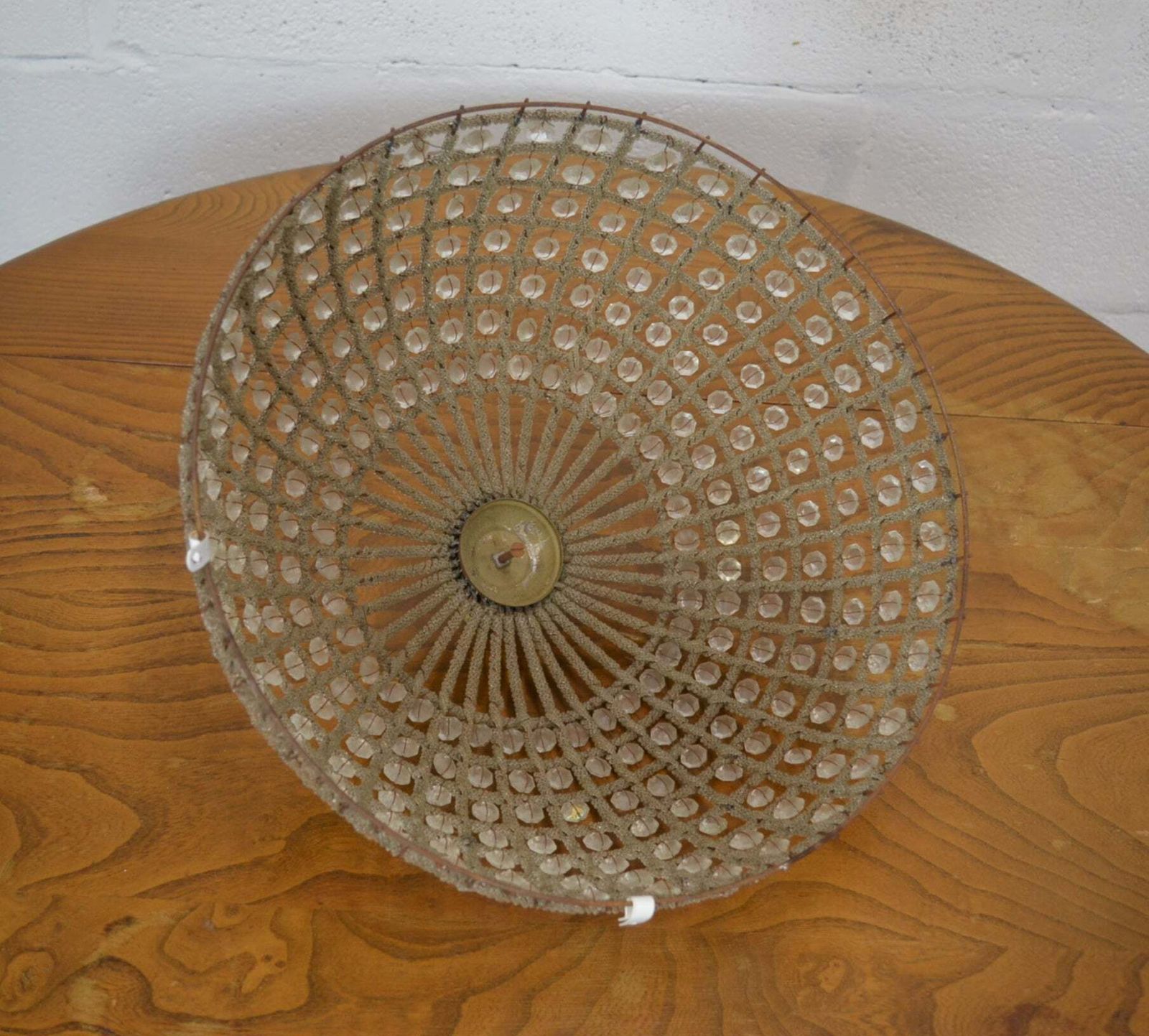 An Empire Art Deco Style 20th Century Dome Ceiling Light photo for sale