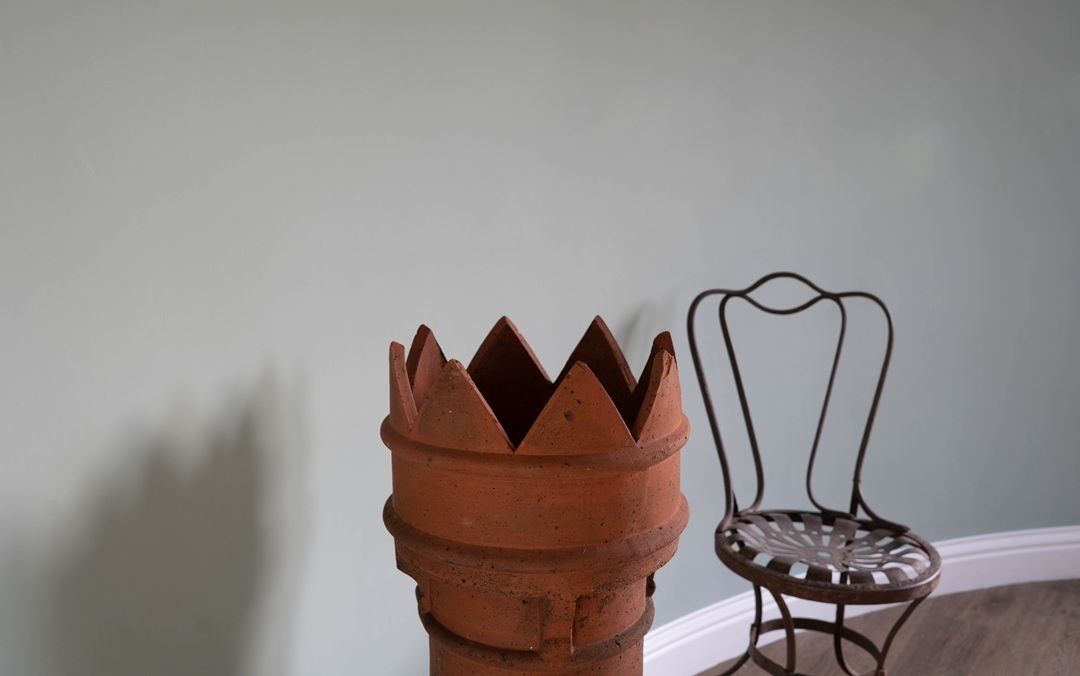 Antique Terracotta Chimney Pot photo furniture