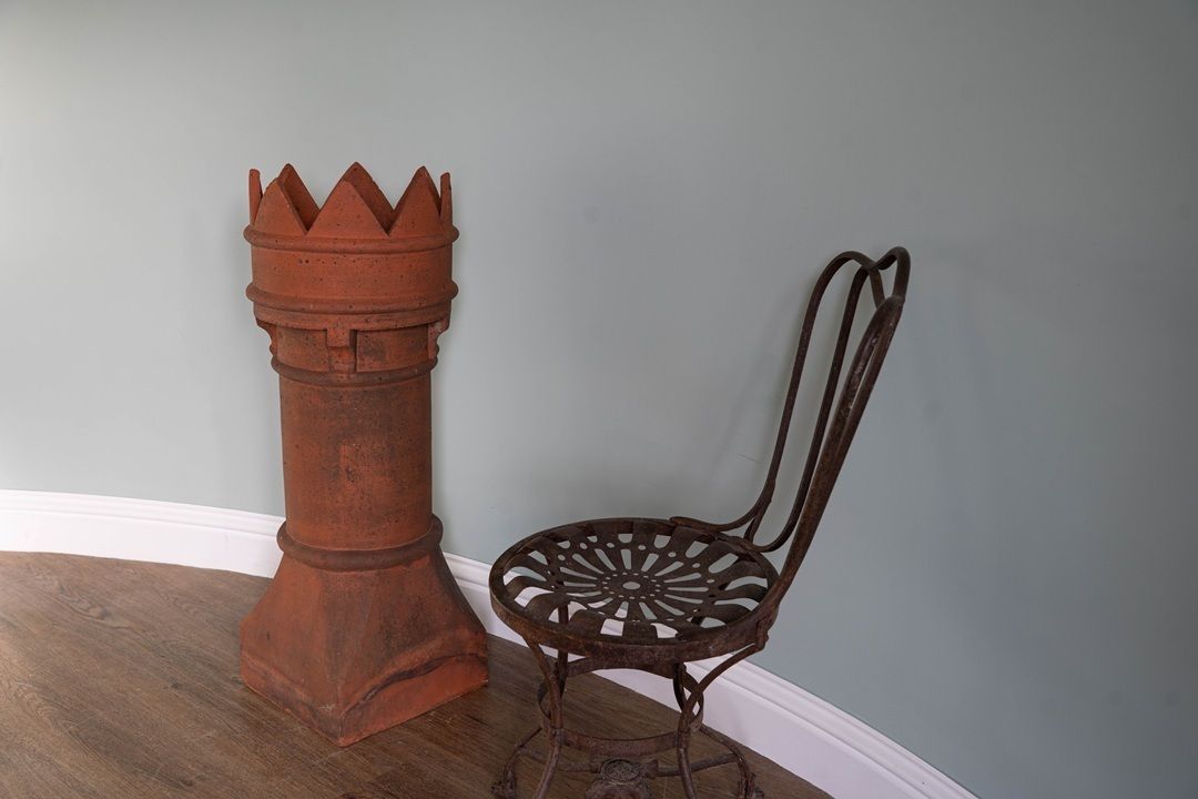 Antique Terracotta Chimney Pot photo vinterior