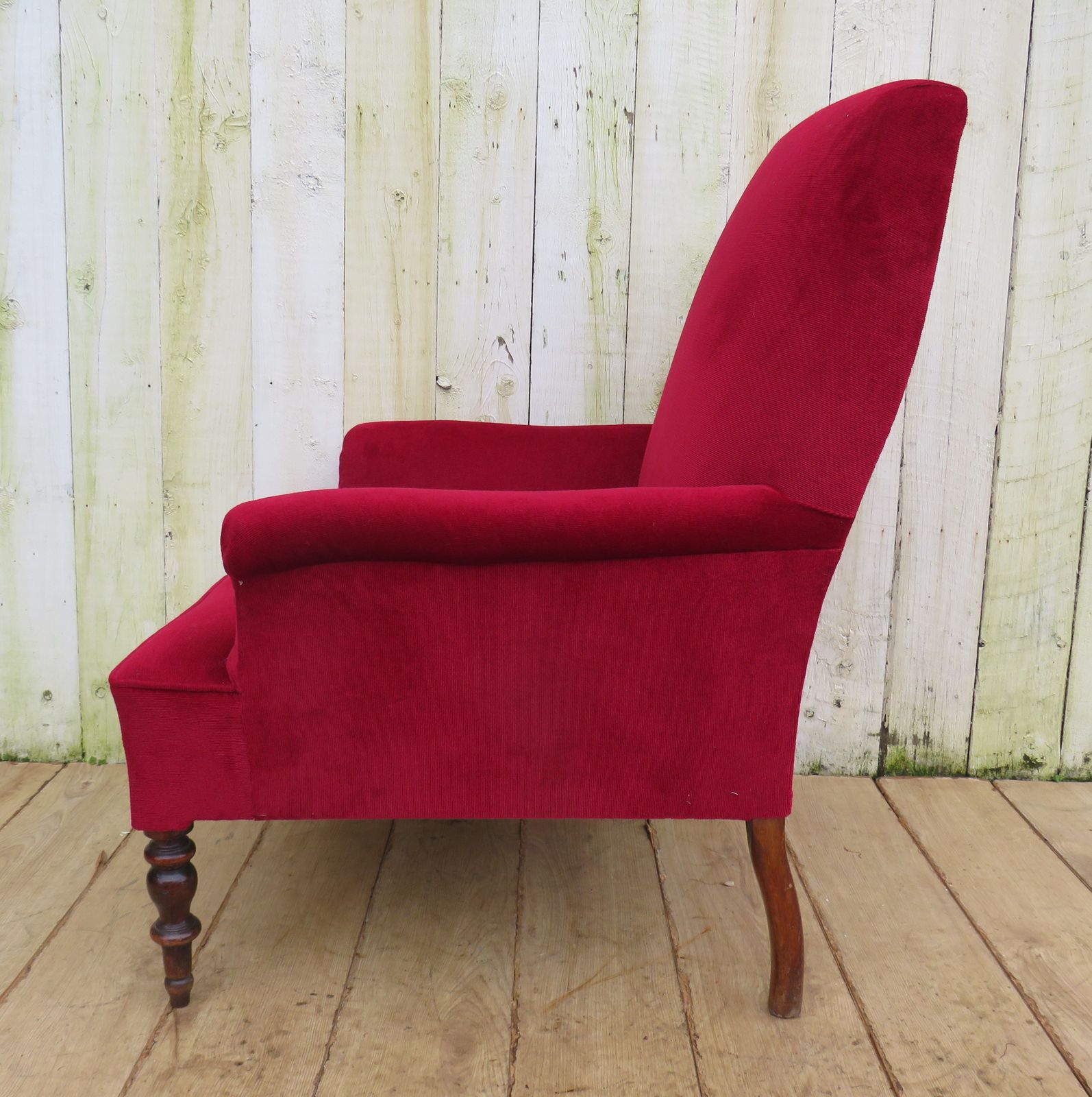 Antique French Napoleon III Library Armchair photo vinterior