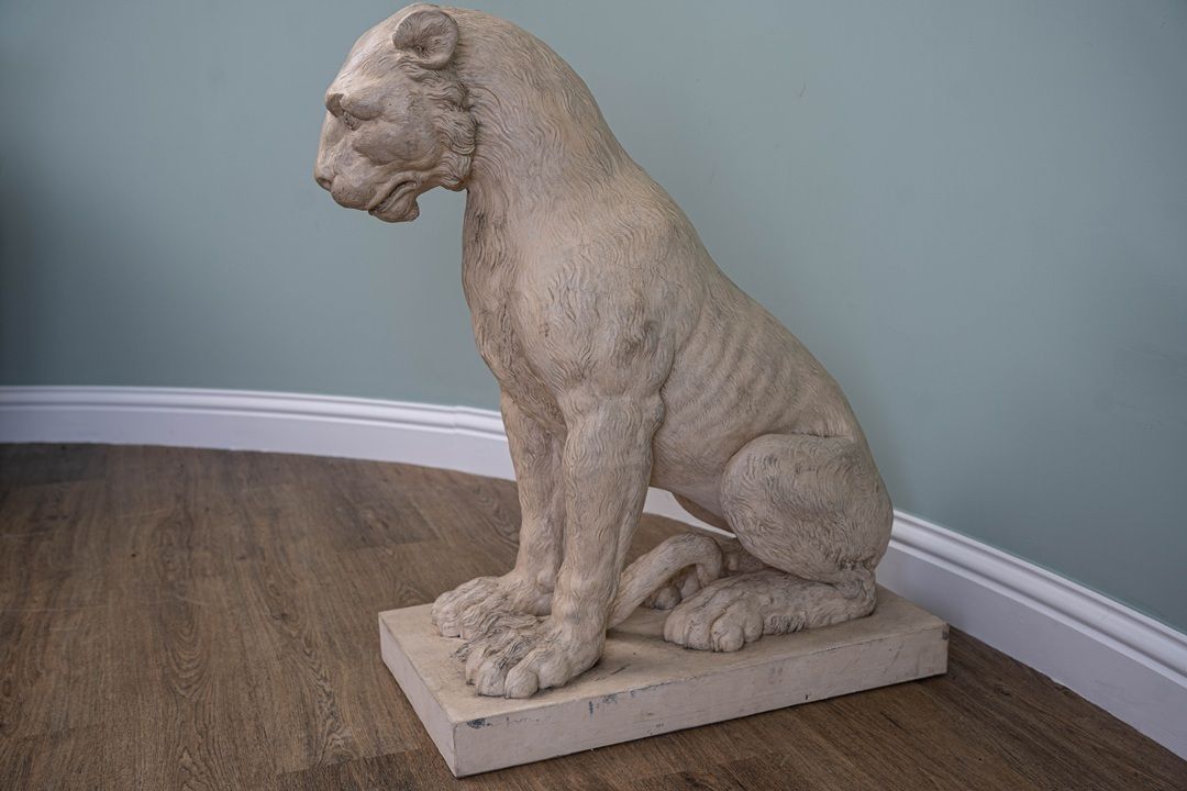 photo for sale A Coade Stone Model Of A Tiger