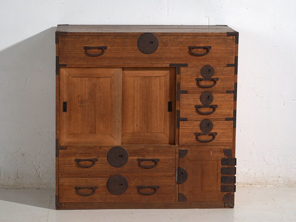 Antique Storage Chest – Meiji / Taishō Period (C.1868 1926) #98 photo 1860.0