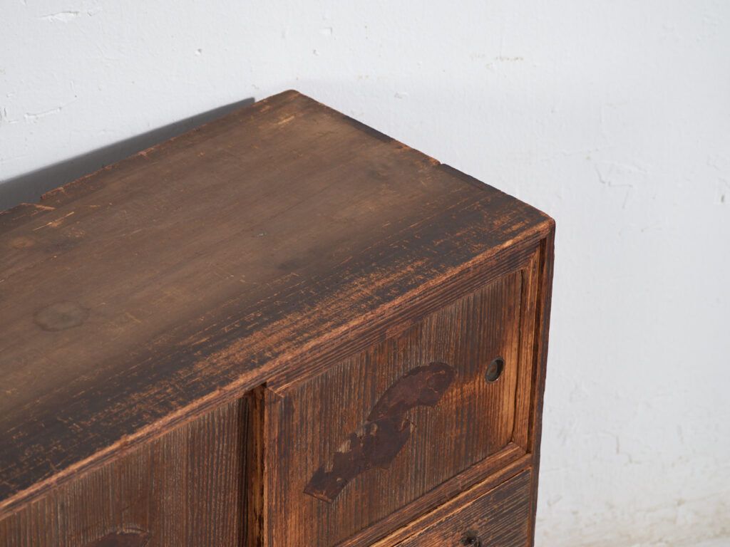 Antique Chest Of Drawers With Sliding Door – Taishō / Showa Period (C.1920 1945) #92 photo furniture