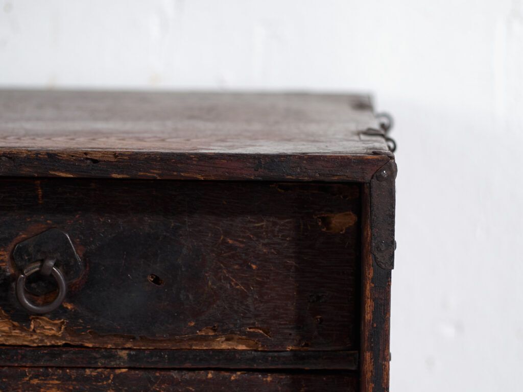 Antique Japanese Archive Cabinet – Meiji / Taishō Period (C.1880 1926) #74 photo buy