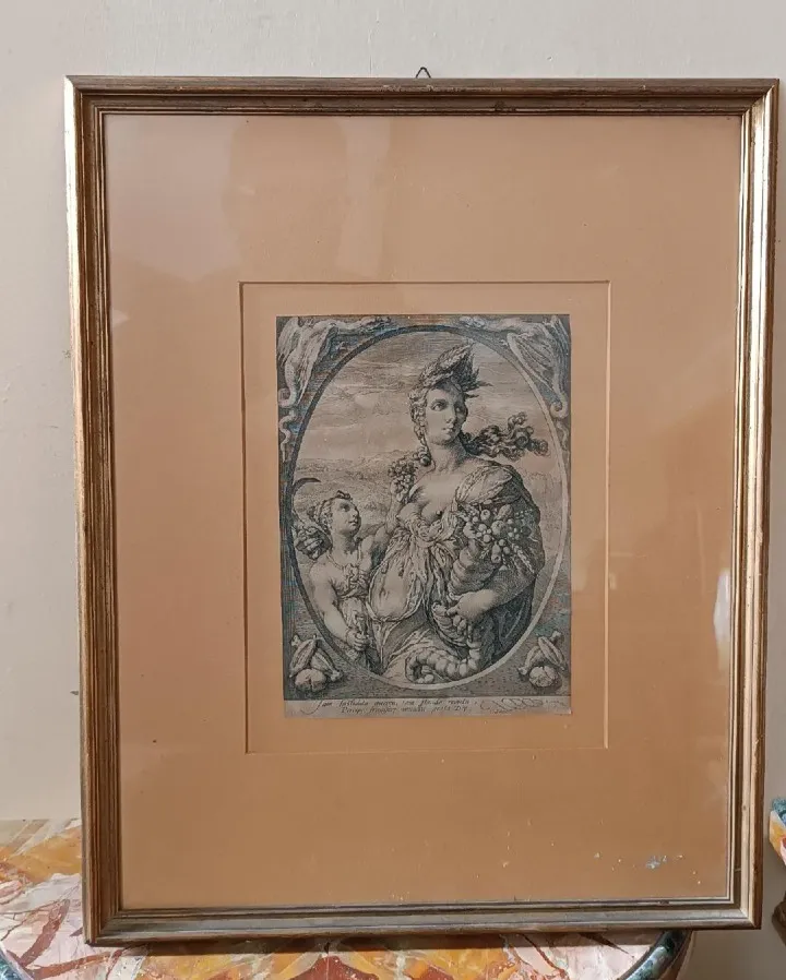 Pin Engraving . Cerere Hendrik Goltzius (1558 1617) Cerere photo furniture