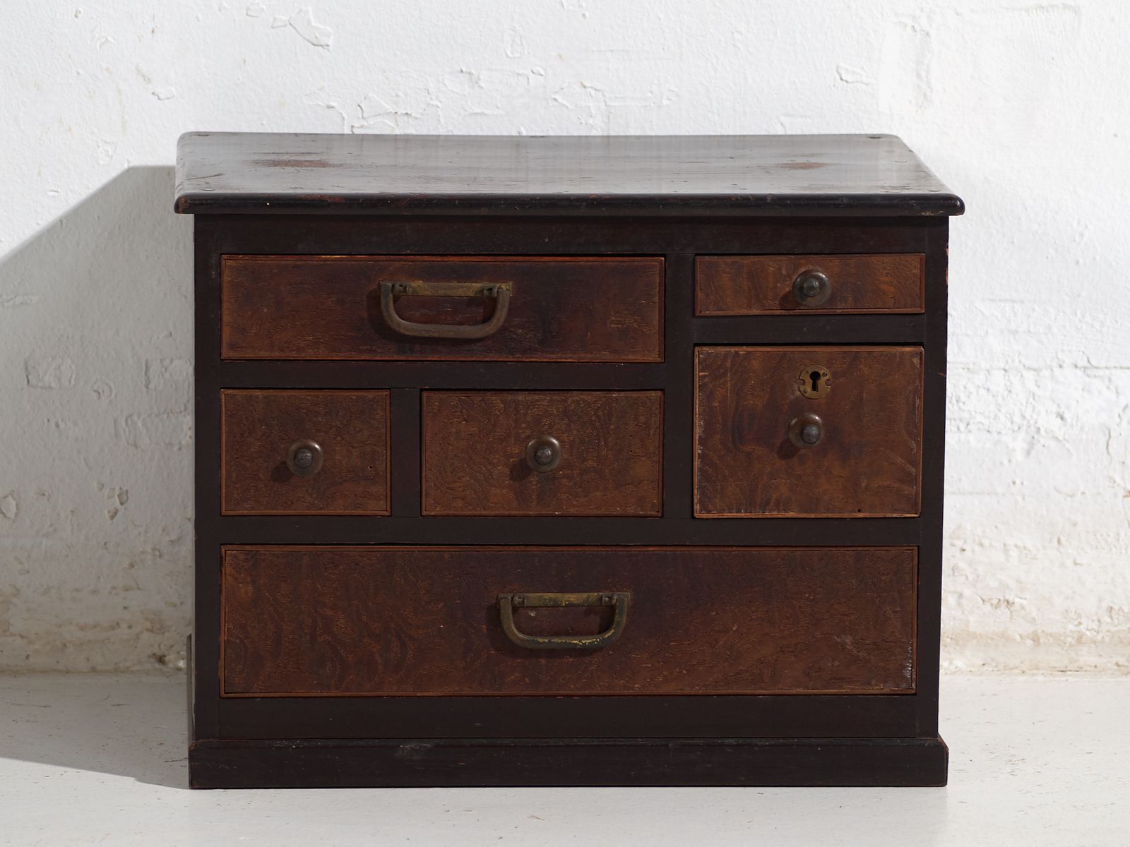 Small Antique Japanese Tansu – Taishō / Showa Period (C.1868 1926) #99 photo 508.0
