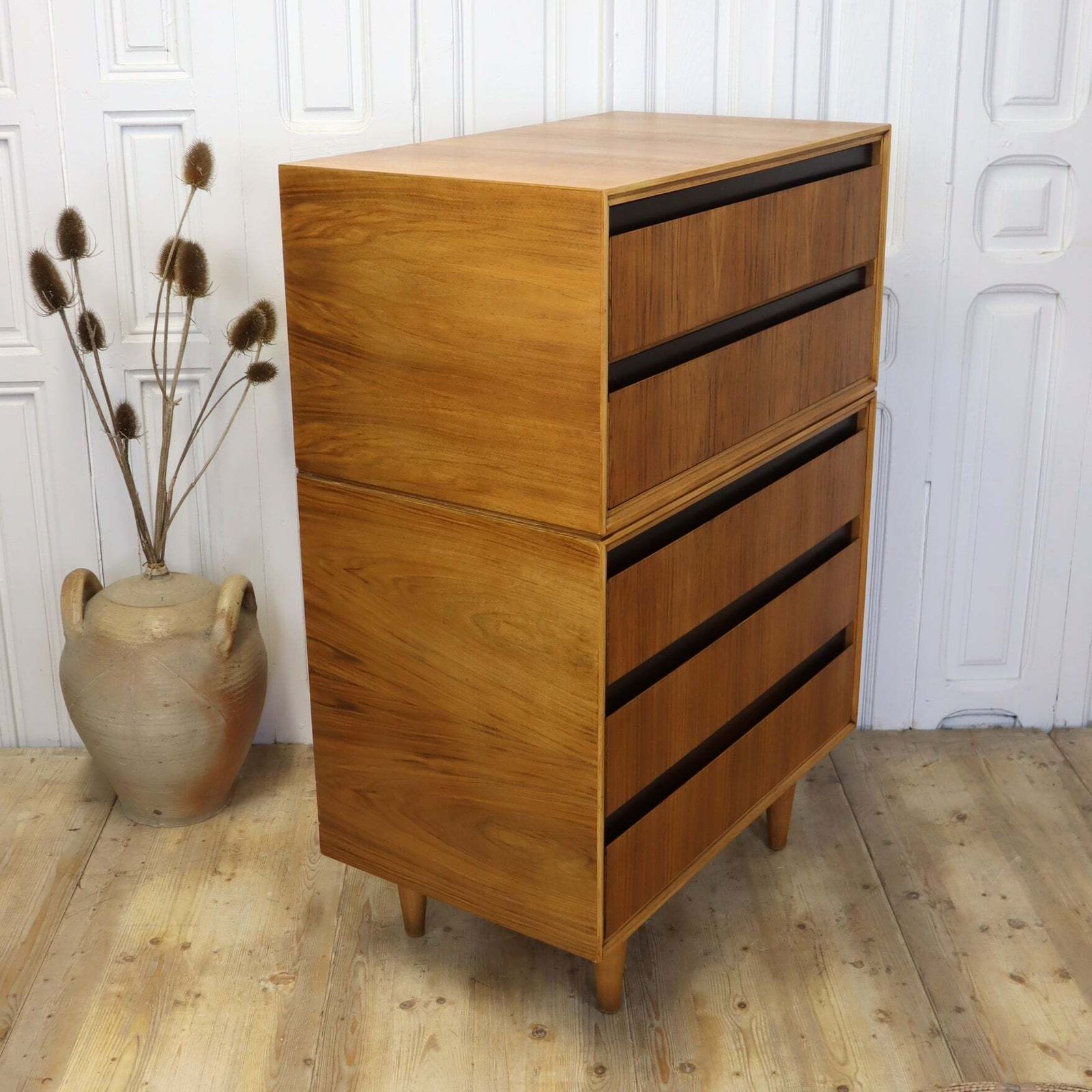 Vintage Meredew Chest Of Drawers Tallboy photo Furniture
