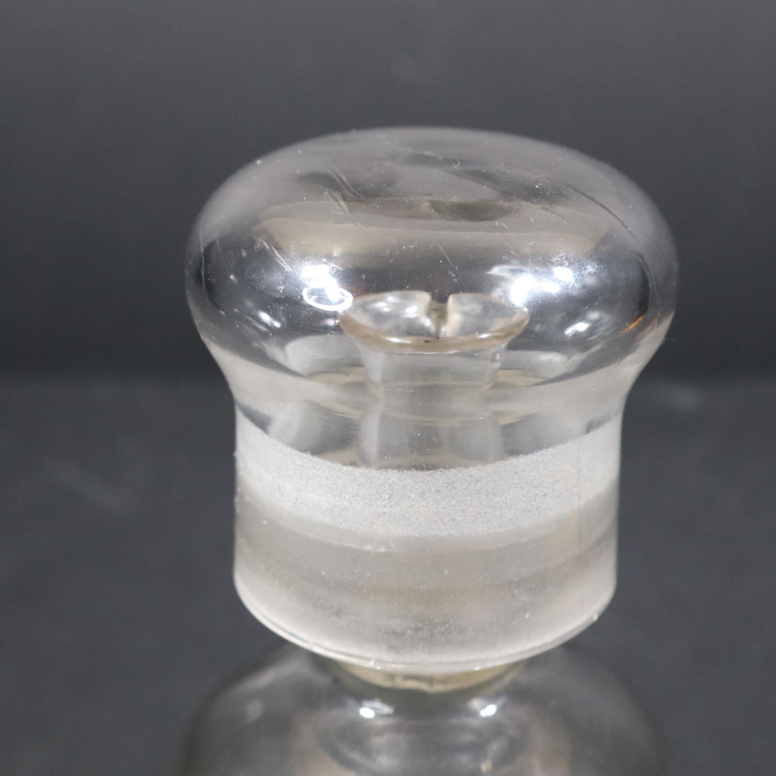 Antique French Laboratory Oil Bottle With Large Domed Glass Stopper, 1900s Medical Curiosity photo buy