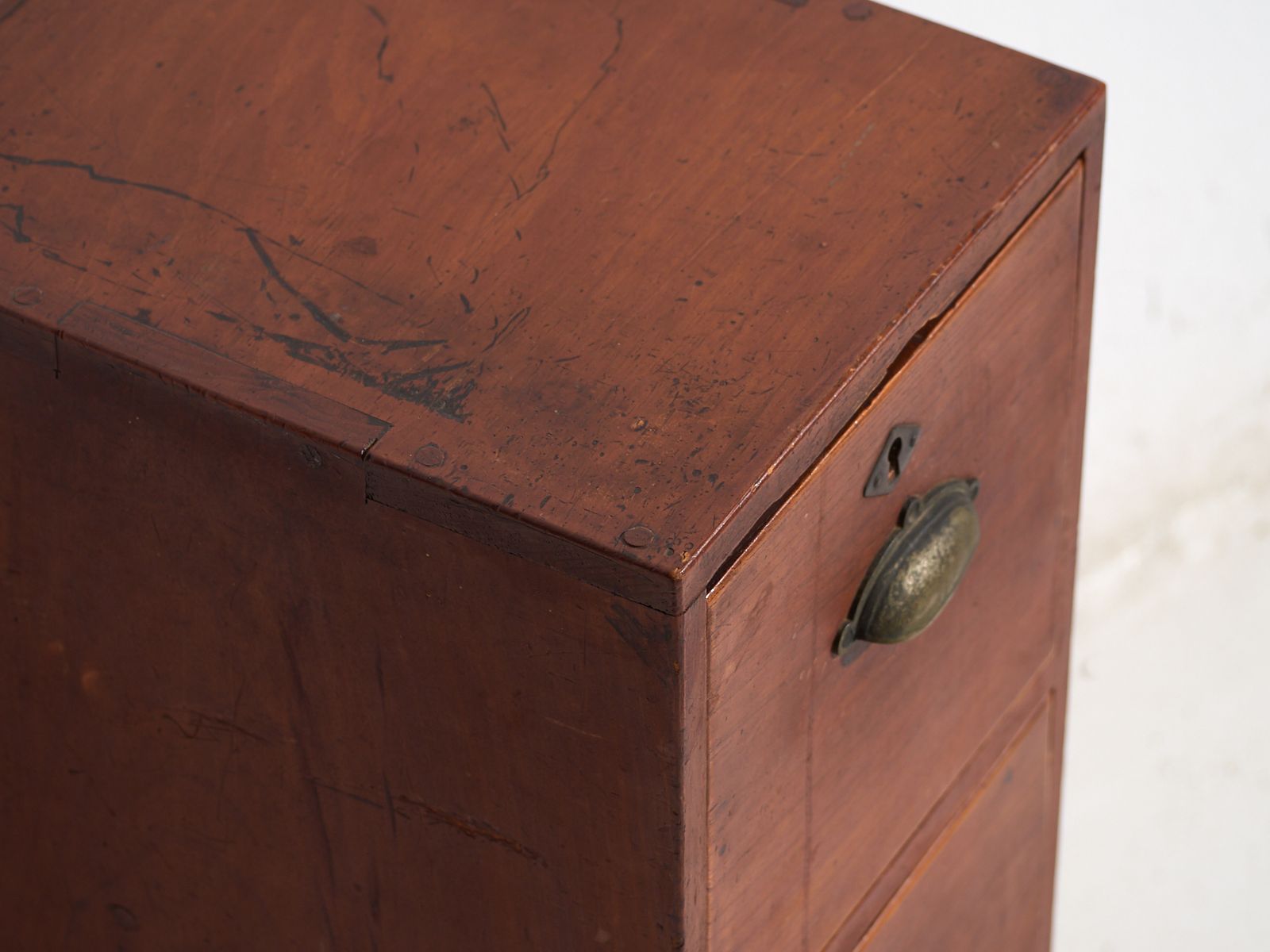 Small Antique Japanese File Cabinet – Showa Period (C.1950 1979) #89 photo furniture
