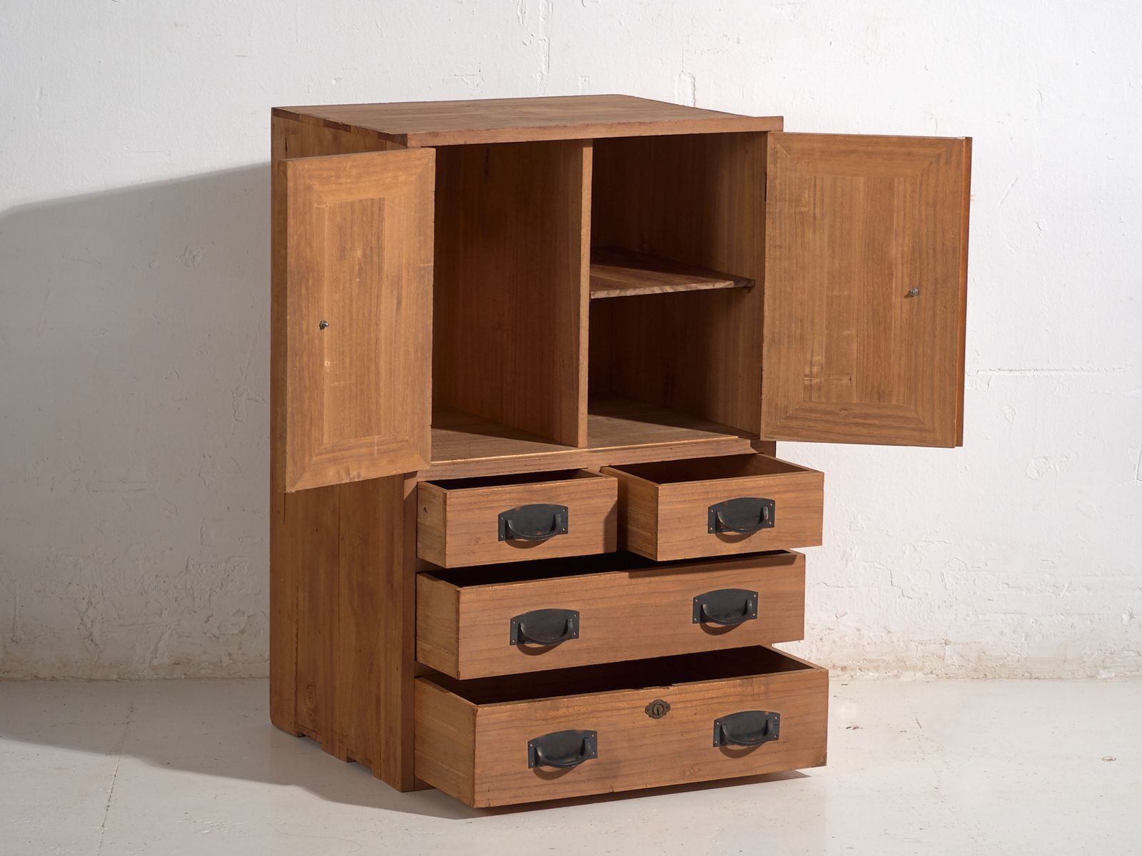 Small Antique Japanese Cabinet – Taishō / Showa Period (C.1920 1970) #22 photo Furniture