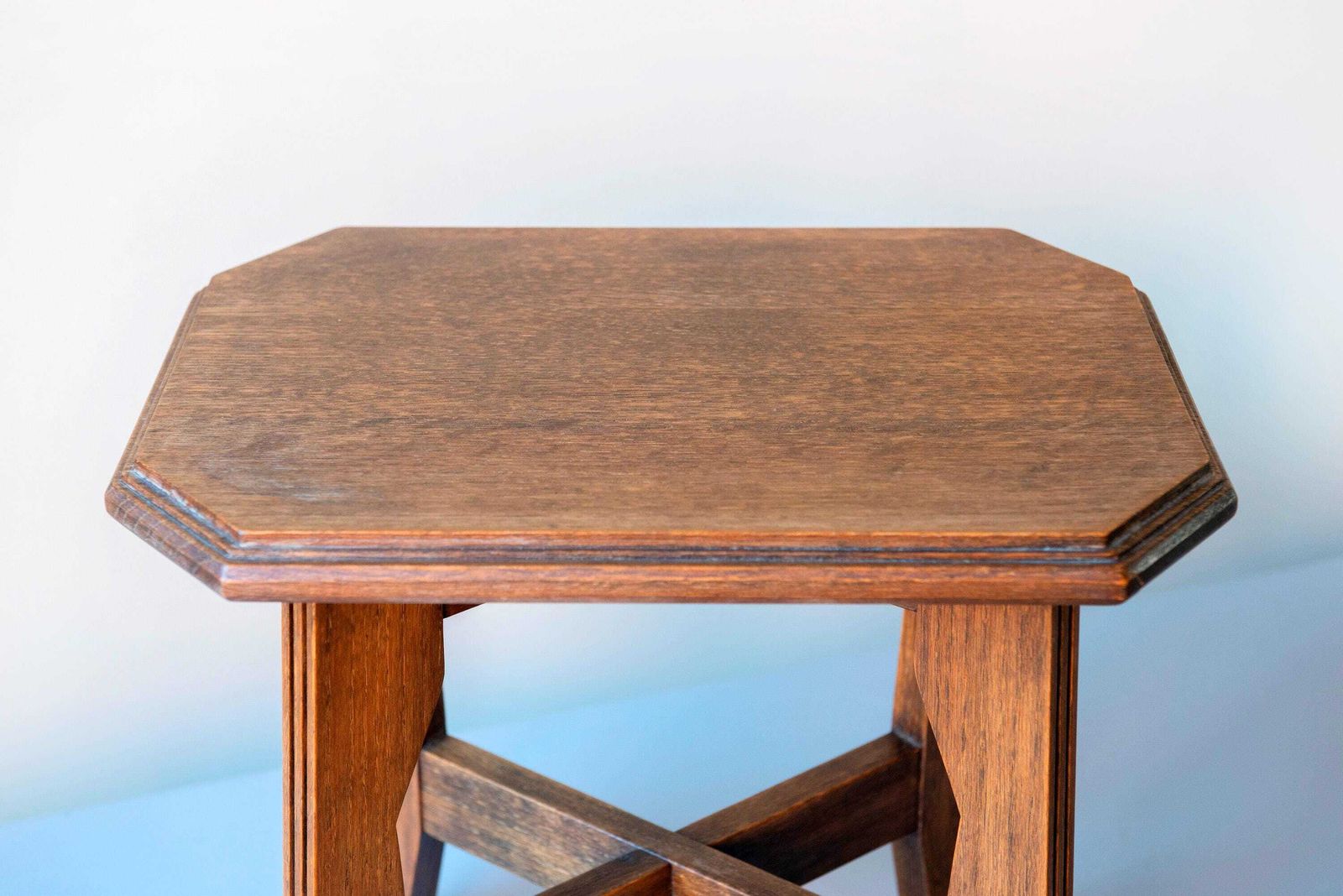 Art Deco / Amsterdamse School Eiken Bijzettafel – Nederlandse Antieke Salontafel, Jaren 1920 photo 264.0