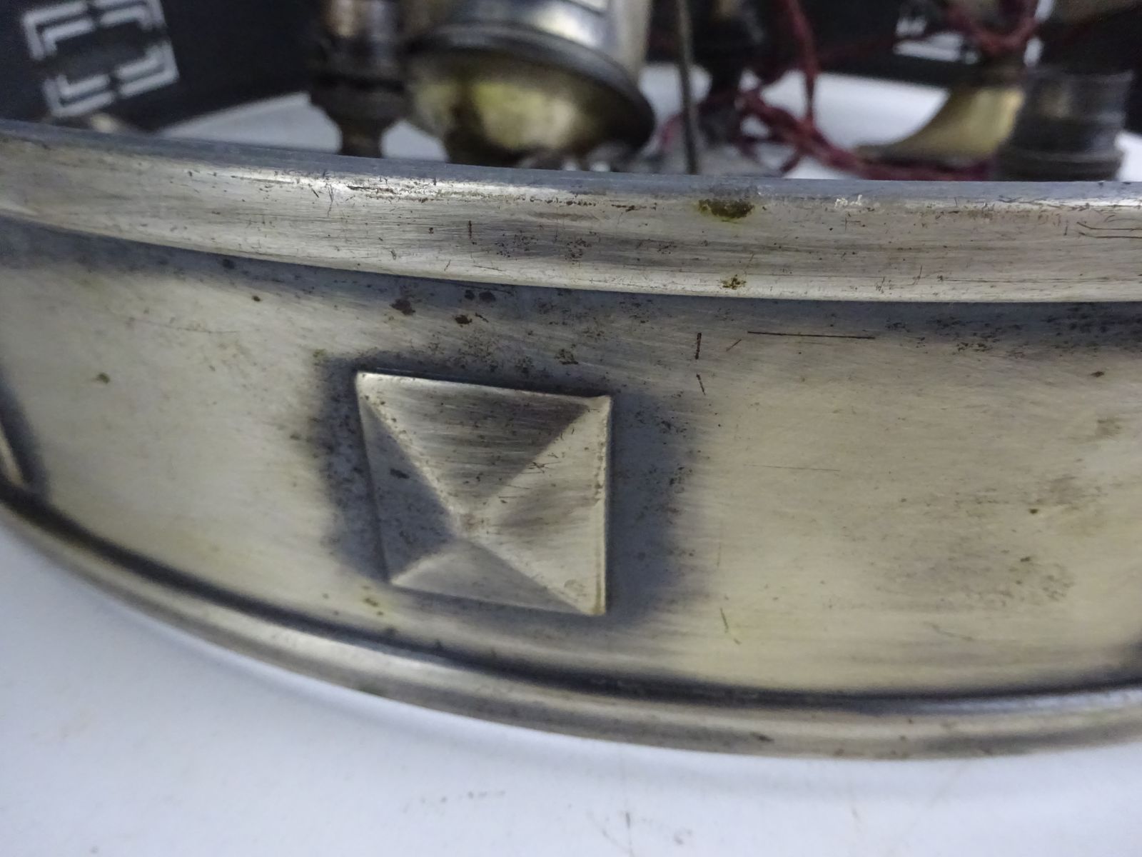 photo buy Edwardian Brass Rise And Fall Light Hoop For Restoration