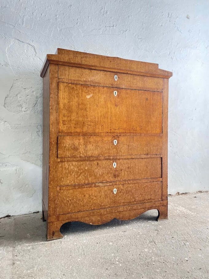 Swedish Biedermeier Writing Secretaire, Circa 1830–1845 photo for sale