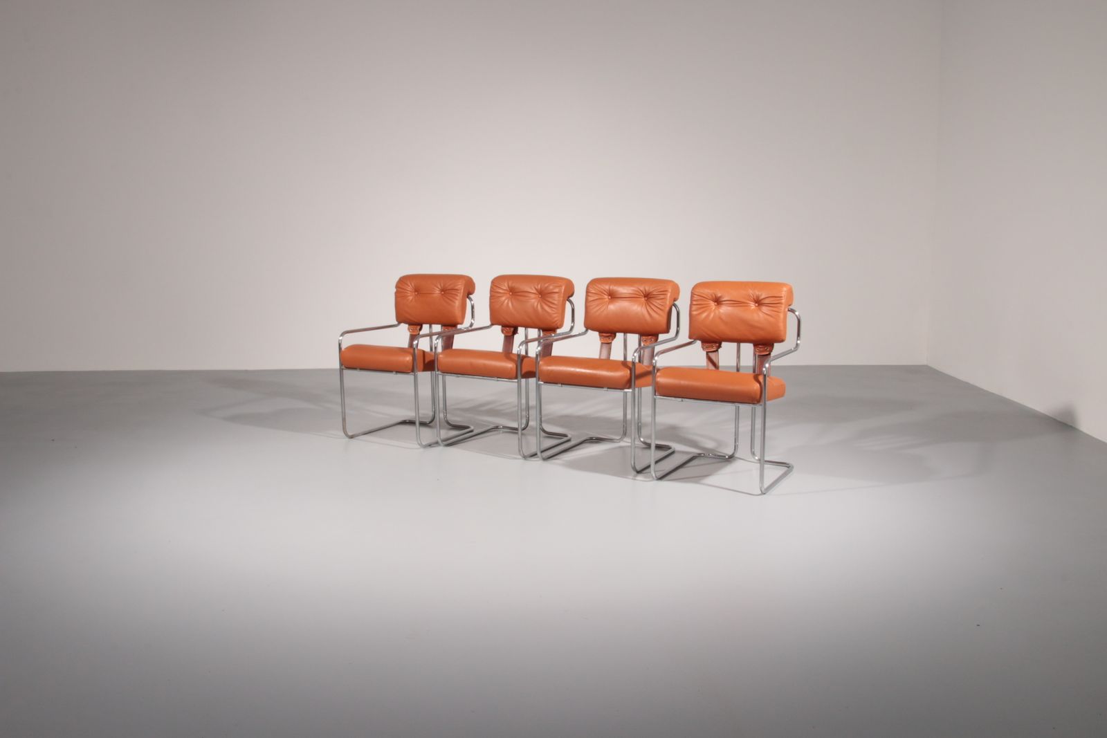 Italian Tucroma Chairs By Guido Faleschini For I4 Mariani, 1970 photo 6250.0