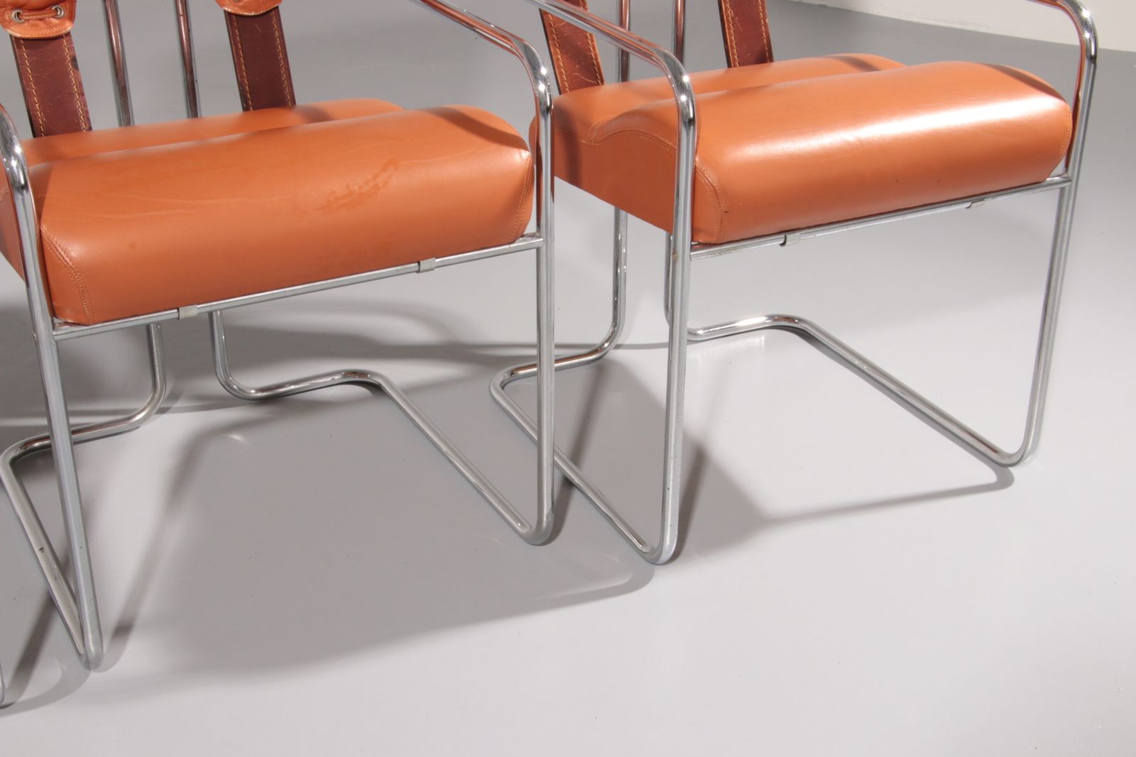 6250.0 Italian Tucroma Chairs By Guido Faleschini For I4 Mariani, 1970 photo