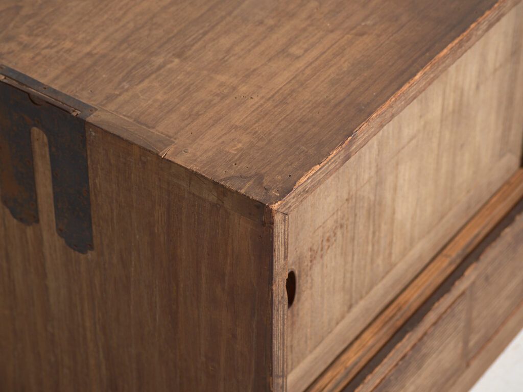 Antique Sliding Door Base Cabinet – Taishō / Showa Period (C.1920 1970) #9 photo 1127.0