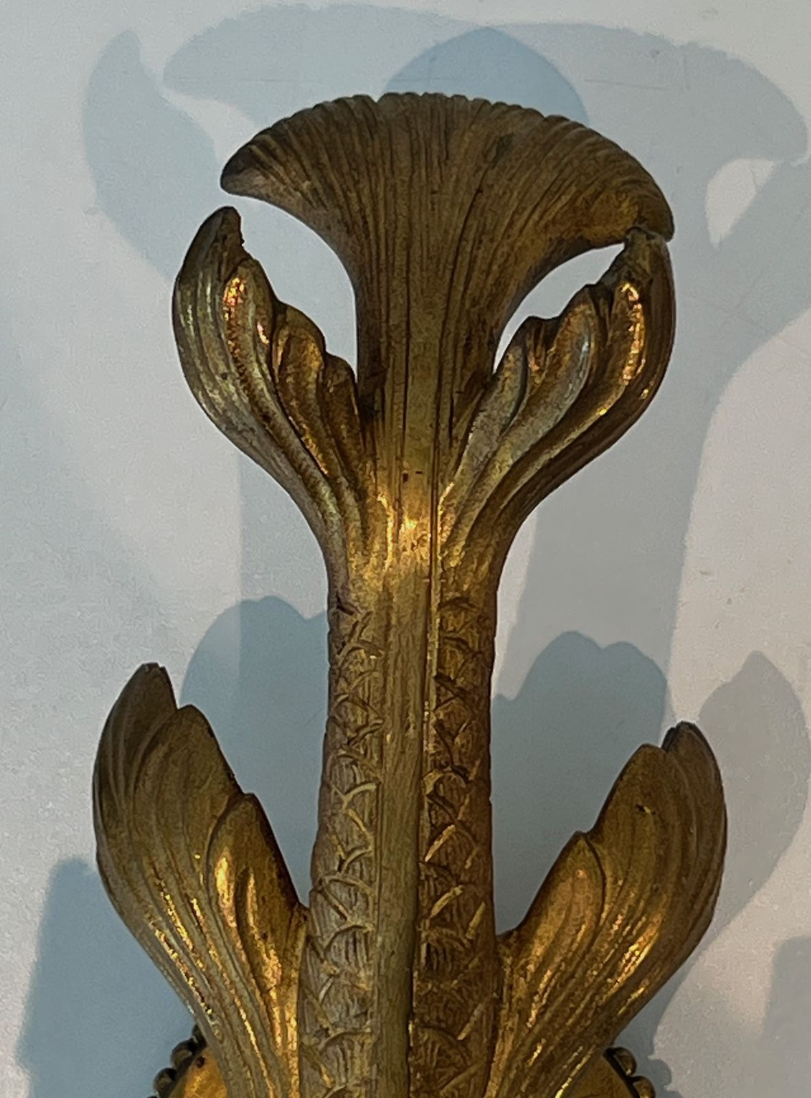 Home Decor Pair Of Bronze Dolphin Wall Sconces By Maison Jansen photo