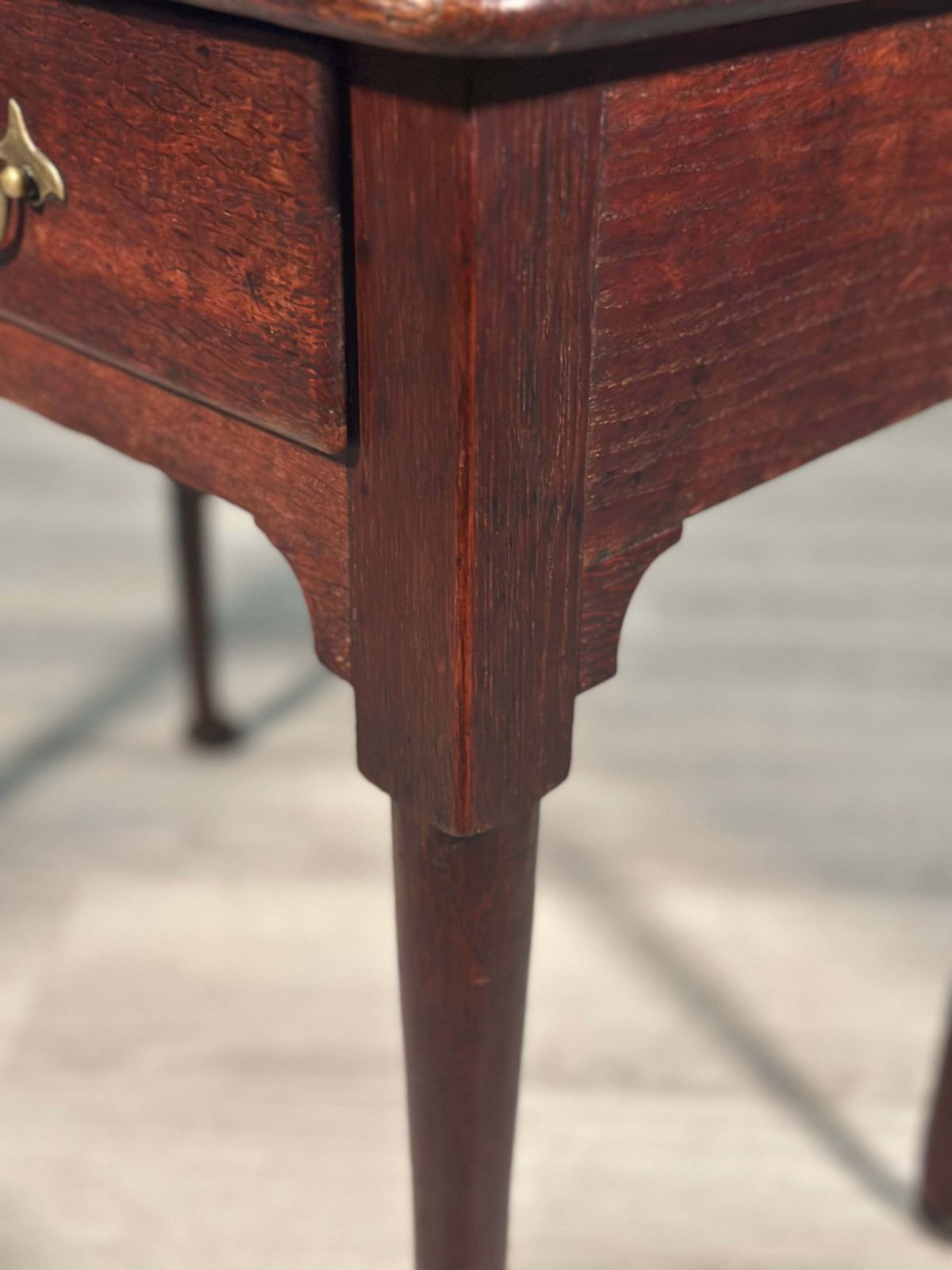 Georgian Oak Side Table C.1780 photo buy