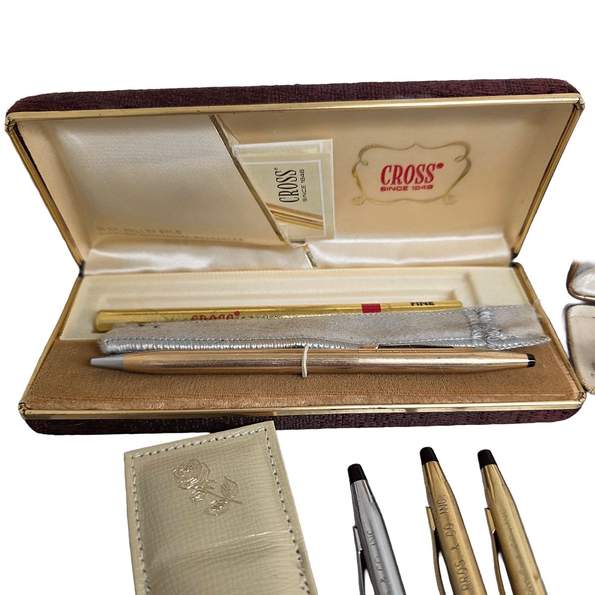 Collection Of Cross Pens 12 And 14kt photo furniture