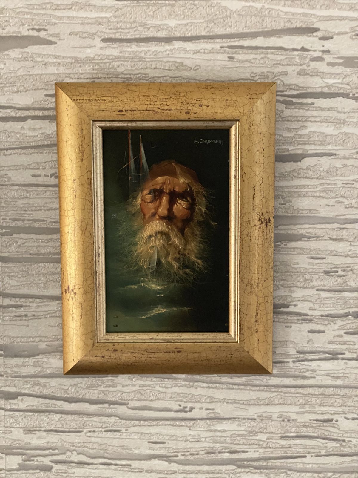 George Corominas, 1960s, Oil Paint photo for sale
