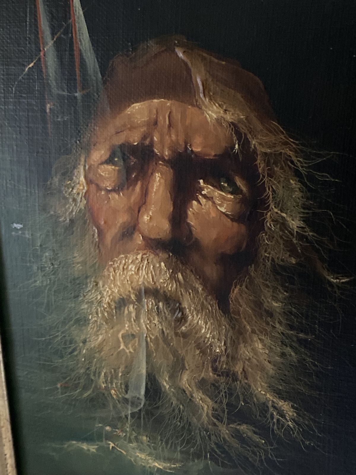 photo vinterior George Corominas, 1960s, Oil Paint