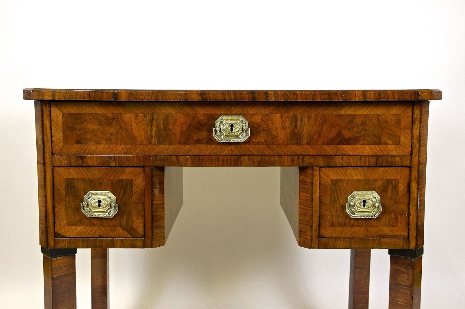 19th Century Biedermeier Writing Desk, Nutwood, Austria Circa 1830 photo 5200.0