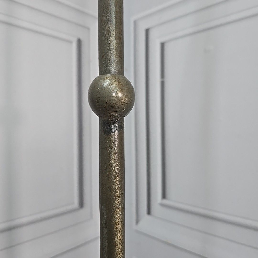 Lighting Vintage Standard Lamp Industrial Iron Metal Floor Light Tripod For Rewiring photo