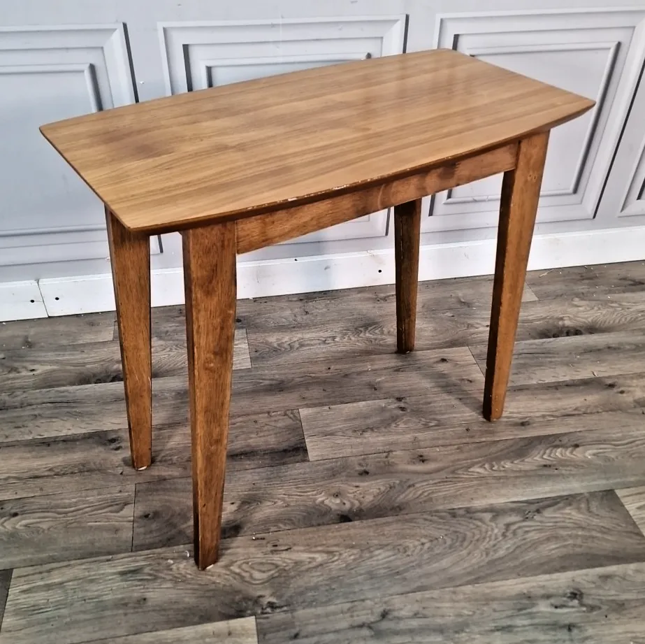 Retro Side Coffee Table – Simple Utility Design – Mid Century Vintage Wooden Mcm photo furniture